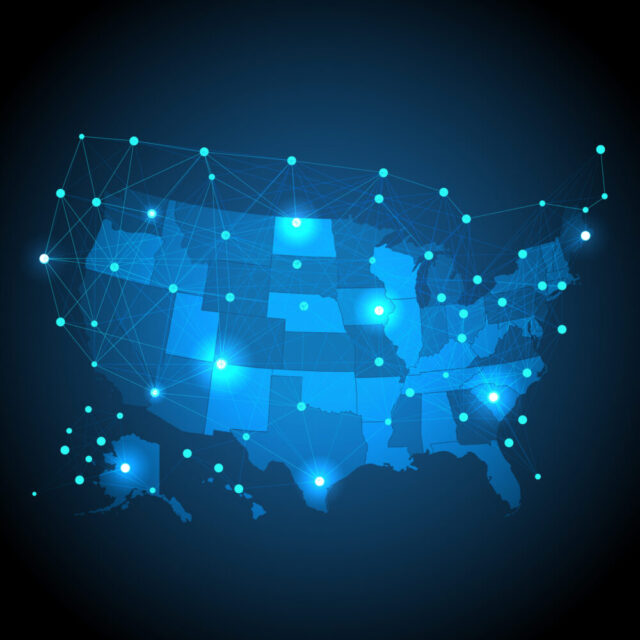United States map